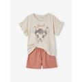 Bambi Short Pyjamas for Girls, by Disney® beige medium solid