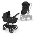 Cybex Eos Lux Pram & Pushchair - Moon Black