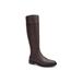 Women's Taba Tall Calf Boot by Aerosoles in Java Pewter Leather (Size 8 1/2 M)