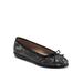 Women's Homebet Casual Flat by Aerosoles in Black Snake (Size 12 M)