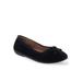 Women's Homebet Casual Flat by Aerosoles in Black Faux Suede (Size 9 M)