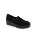 Women's Cetara Casual Flat by Aerosoles in Black Suede (Size 6 1/2 M)