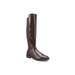 Women's Trapani Tall Calf Boot by Aerosoles in Java Patent Pewter (Size 6 1/2 M)