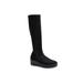 Women's Cecina Tall Calf Boot by Aerosoles in Black Faux Suede (Size 6 1/2 M)