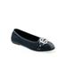 Women's Big Bet Casual Flat by Aerosoles in Navy Faux Suede (Size 5 1/2 M)