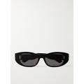 DIOR Eyewear - 30montaigne S9u Oval-frame Acetate Sunglasses - Black