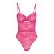 Women's Pink / Purple Chiara Bodysuit 32B Wild Lovers London