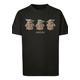 Kurzarmshirt F4NT4STIC "F4NT4STIC Kinder" Gr. 110/116, schwarz (black) Jungen Shirts T-Shirts
