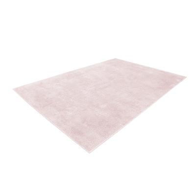 Teppich KAYOOM "Bali 110", rosa (puderrosa), B:80cm H:40mm L:150cm, Polyester, Teppiche, flauschig und weich, UNI-Farben, hochflorig, hochwertiges Material Image