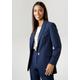 Longblazer ANISTON SELECTED Gr. 38, blau (dunkelblau) Damen Blazer Bestseller