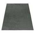Hochflor-Teppich AYYILDIZ TEPPICHE "POUFFY 5100" Teppiche Gr. B/L: 80 cm x 250 cm, 20 mm, 1 St., grün (green) Esszimmerteppiche