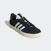 Sneaker ADIDAS SPORTSWEAR "VL COURT 3.0", Gr. 41, schwarz-weiß (core schwarz, cloud weiß, gold metallic), Leder, Synthetik, sportlich, Schuhe Retrosneaker, inspiriert vom Design des adidas samba