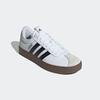 Sneaker ADIDAS SPORTSWEAR "VL COURT 3.0", Gr. 44,5, schwarz-weiß (cloud weiß, core schwarz, grau one), Synthetik, Leder, sportlich, Schuhe, inspiriert vom Design des adidas samba, Topseller