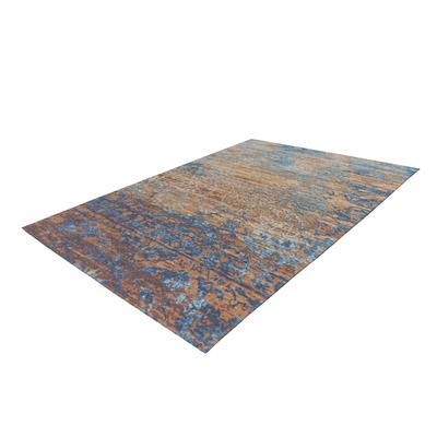 Teppich ARTE ESPINA "Blaze 600", blau (blau, beige), B:155cm H:8mm L:230cm, Polyester, Teppiche, spannendes Design,stilv