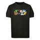 Kurzarmshirt F4NT4STIC "Kinder Star Wars Character Logo with Kids Basic Tee" Gr. 110/116, schwarz (black) Mädchen Shirts T-Shirts