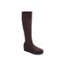 Women's Cecina Tall Calf Boot by Aerosoles in Java Faux Suede (Size 8 1/2 M)