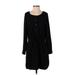 Gap Casual Dress: Black Solid Dresses - Women's Size Small