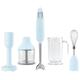 Smeg HBF22PBUK 50's Style Retro Hand Blender - Blue