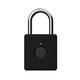 oUyOo Mini Fingerprint Padlock Smart Security Keyless Biometric Thumbprint Padlock, Weatherproof, USB Rechargeable, Durable, Anti-Theft, for Backpacks, Suitcases