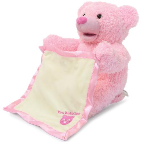 „Kuscheltier JAMARA „“Mrs. Babble Bear pink““ Plüschfiguren pink Kinder Kuschel- Spieltiere“