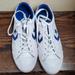 Converse Shoes | Converse All Star White & Blue Leather Athletic Sneakers Gym Shoes Men Size 8 | Color: Blue/White | Size: 8