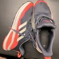 Adidas Shoes | Adidas Girls' Fortarun Lace Running Shoes (Shadow Navy/White/Acid Red) | Color: Blue | Size: 3.5bb