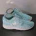 Nike Shoes | Nike Kaishi Low Sz 5.5youth=7womens 005540 Aqua Blue Snowflake Running Sneakers | Color: Blue | Size: 7