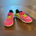 Nike Shoes | Nike Girls Athletic Tennis Shoes Sneakers Pink Like Sz 12c Child | Color: Pink/Silver | Size: 12g