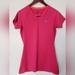 Nike Tops | Nike Pro - Dry Fit Activewear Short Sleeve Women Top Size Medium | Color: Pink | Size: M