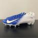 Nike Shoes | Men’s Size 9 Nike Vapor Untouchable Speed 3 Td Football Cleats Blue Ao3034-103 | Color: Blue/White | Size: 9