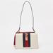 Gucci Bags | Gucci Off White Leather Small Web Sylvie Shoulder Bag | Color: White | Size: Os