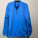 Nike Shirts | Nike Men's Blue Golf Long Sleeve Half Zip Top. Very Good Condition. Size Xl. | Color: Blue | Size: Xl