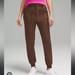 Lululemon Athletica Pants & Jumpsuits | Lululemon Stretch High Rise Jogger Pants Womens Pants Size 6 Brown Athleisure | Color: Brown | Size: 6