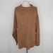 Columbia Sweaters | Columbia Sweater Mens Large Casual Brown White Speckled Pullover | Color: Brown | Size: L