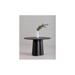 Moe's Home Collection Mono 47" Pedestal Dining Table in Black/Gray | 30 H x 47 W x 47 D in | Wayfair VH-1017-02-0