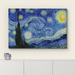 IDEA4WALL Vincent Van Gogh's Starry Night On Canvas by Vincent Van Gogh Painting Canvas | 16 H x 24 W x 1.5 D in | Wayfair CVS-STRYNGT-16x24x1.50@1