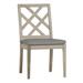 Summer Classics Haley Patio Dining Side Chair w/ Cushions Wood in Brown | Wayfair 294727+C265H3123N