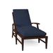Summer Classics Croquet Aluminum 78.38" Long Reclining Single Chaise w/ Cushions Metal | Outdoor Furniture | Wayfair 333317+C0144222W4222