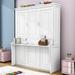 Harriet Bee Harmann Queen Wood Murphy Bed Wood in White | 86 H x 69 W x 85 D in | Wayfair 2970981710F2412589FDEBC79C7E62E3