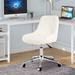 Mercer41 Johnnie Task Chair Upholstered, Metal in Pink/Gray/White | Wayfair 63D0276B6848470CBE64C5A772114816