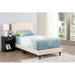 Winston Porter Nashawn Solid Wood+MDF Bed Upholstered in Brown | 47 H x 42 W x 81 D in | Wayfair AF55D6DE65094DDE9AB7D62BC1668644