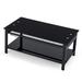 Latitude Run® Mohtada Lift Top 4 Legs Coffee Table w/ Storage Metal in Black | 17.72 H x 41.9 W x 21.6 D in | Wayfair