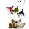 Plume en spirale en papier pour chat anciers de chatte populaire jouets à vis nouvelle taquine