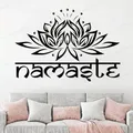 Namrechargeable-Autocollant Mural en Vinyle avec Citation de Bouddha Décoration de Chambre à