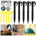 Piquets de tente en plastique RapDuty piquets de tente crochet de pic clou de tente de camping