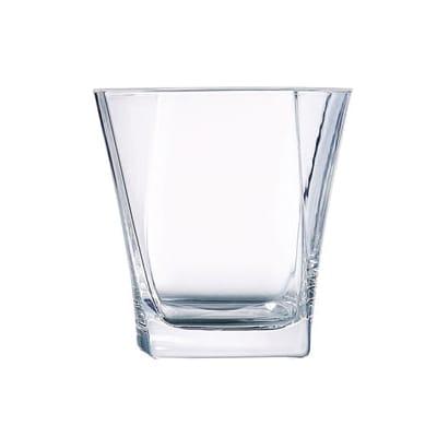 Arcoroc E1514 12 1/2 oz Prysm Double Old Fashioned Glass, 12/Pack, Clear