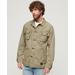 Fully Lined Military Overshirt Jacket