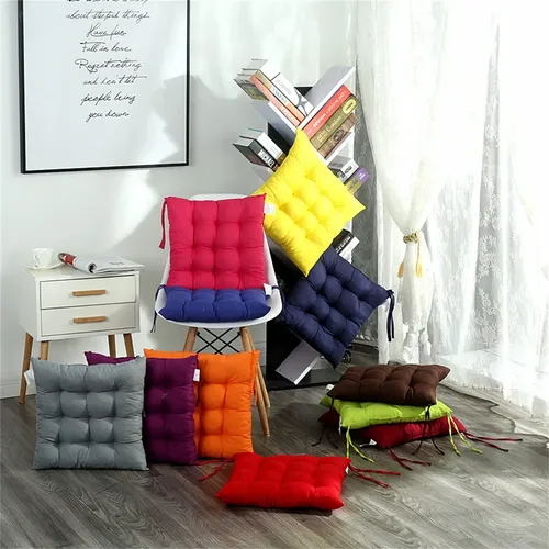 Stuhl kissen runde Baumwoll polsterung weich gepolsterte Kissen polster Büro zu Hause oder Auto
