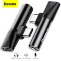 Baseus USB Tipo C a Jack da 3,5 mm Adattatore per Xiaomi Mi 10 Huawei P40 P30 Tipo-C OTG Cavo di