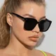 Mode polarisierte Sonnenbrille Frauen Männer trend igen Stil polarisierte Sonnenbrille quadratische